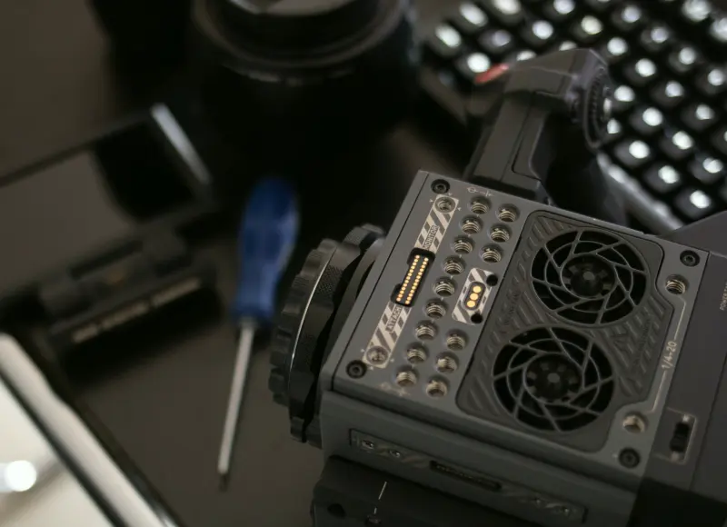Camera position at the front of house